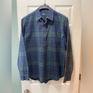 Gap Men’s XL Lightweight Flannel Long Sleeve Button Up Modern Oxford Shirt